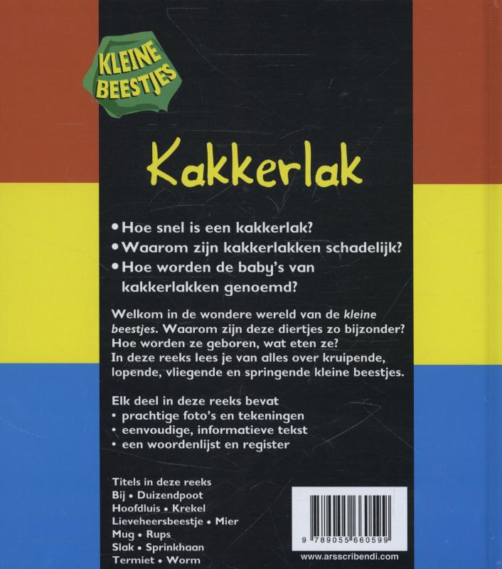 Achterkant van Kakkerlak