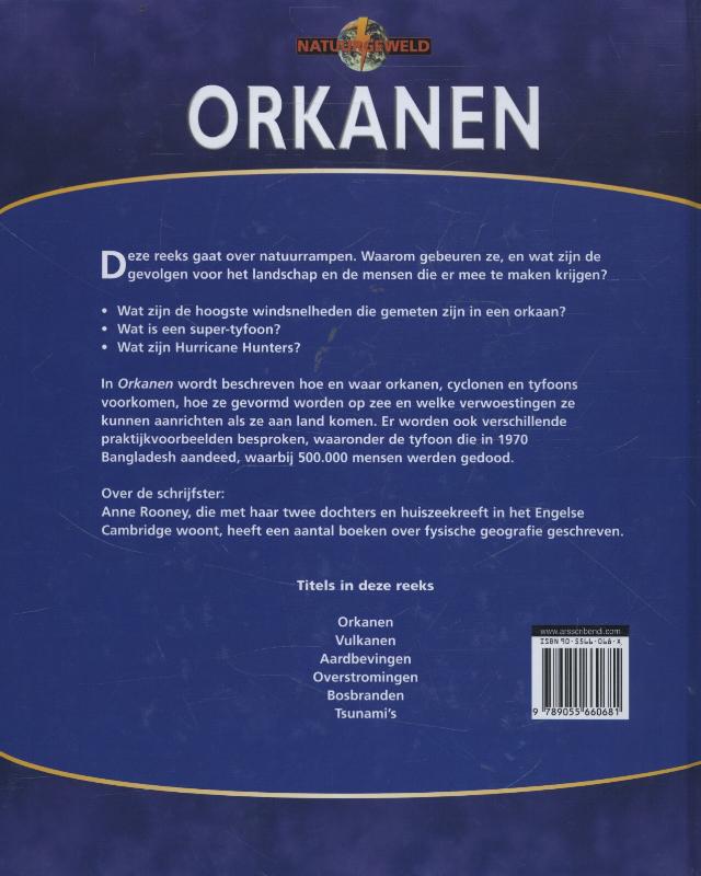 Achterkant van Orkanen