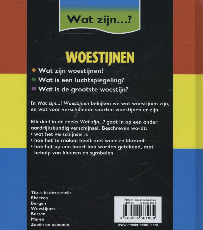 Achterkant van Woestijnen