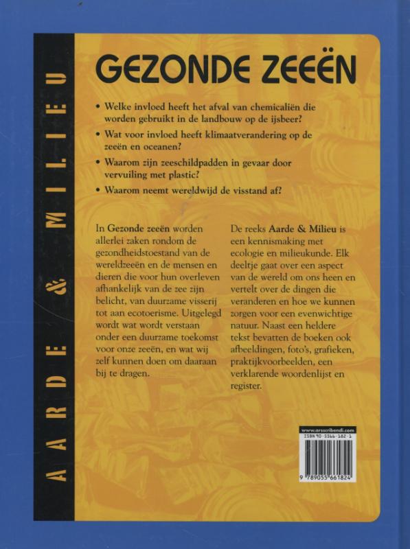 Achterkant van Gezonde zeeën