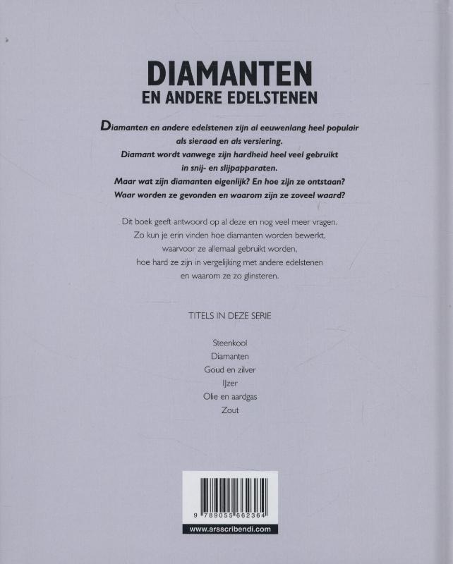 Achterkant van Diamanten en andere edelstenen