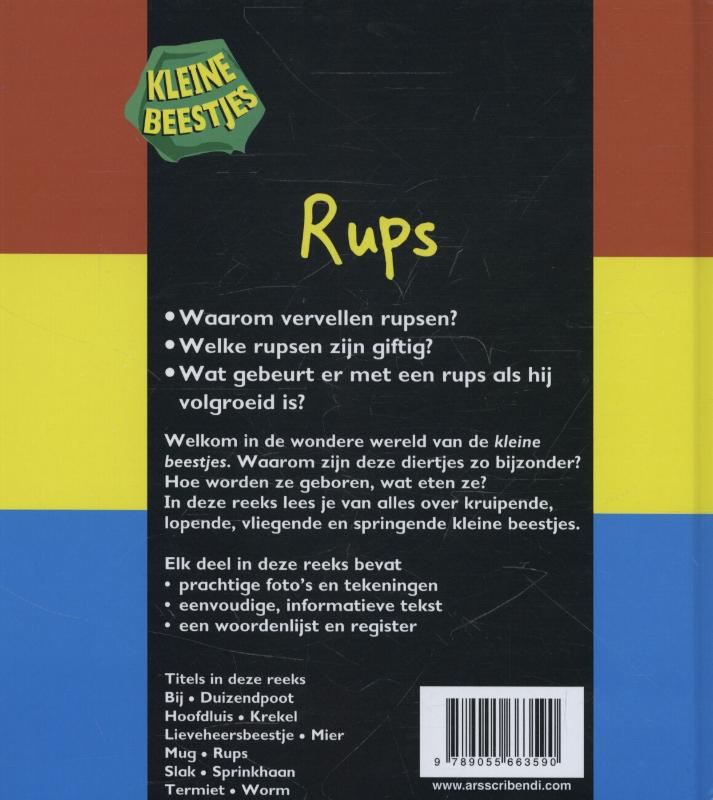 Achterkant van Rups