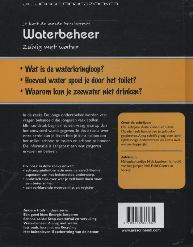 Achterkant van Waterbeheer