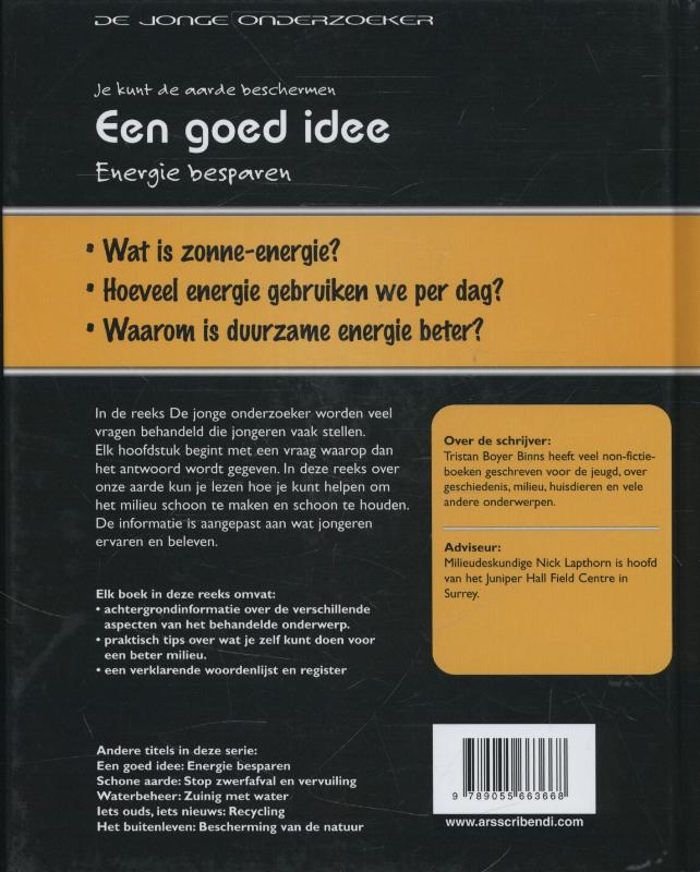 Achterkant van Een goed idee