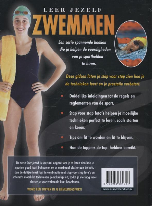 Achterkant van Zwemmen