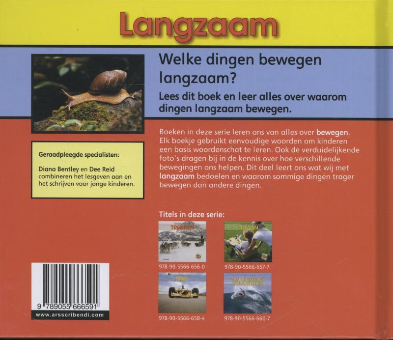 Achterkant van Langzaam