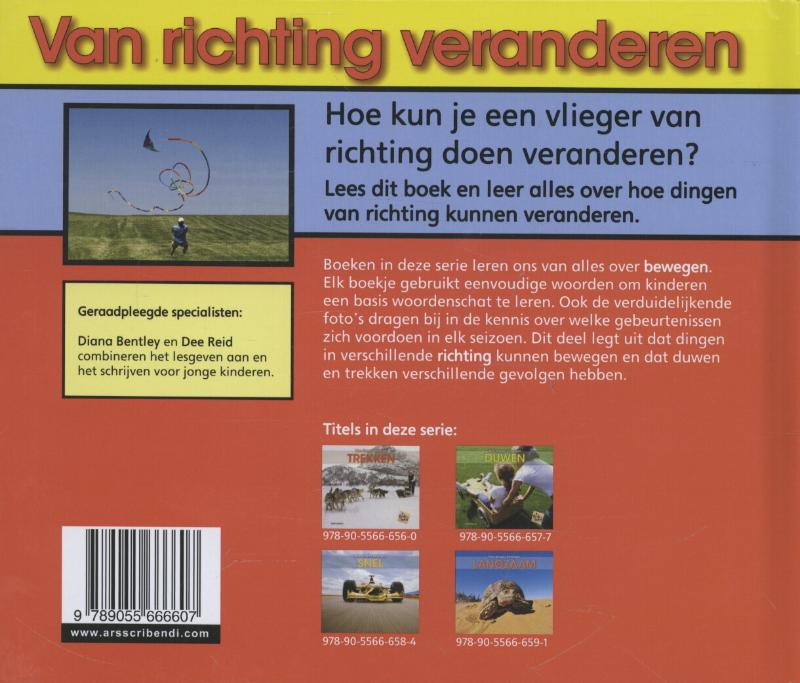 Achterkant van Van richting veranderen