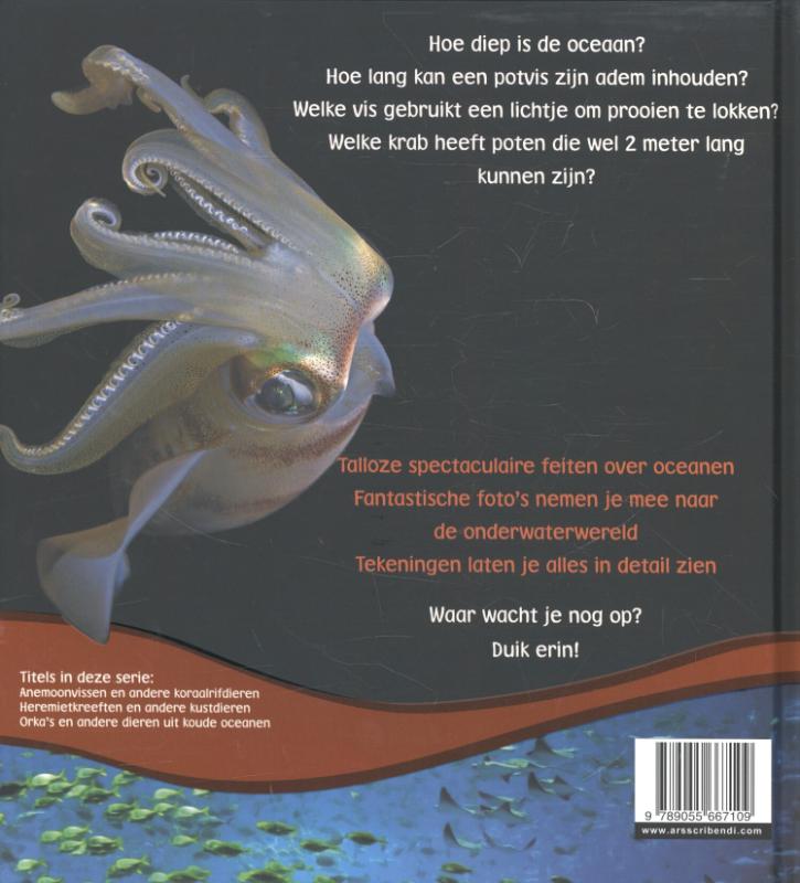 Achterkant van Potvissen en andere diepzeedieren