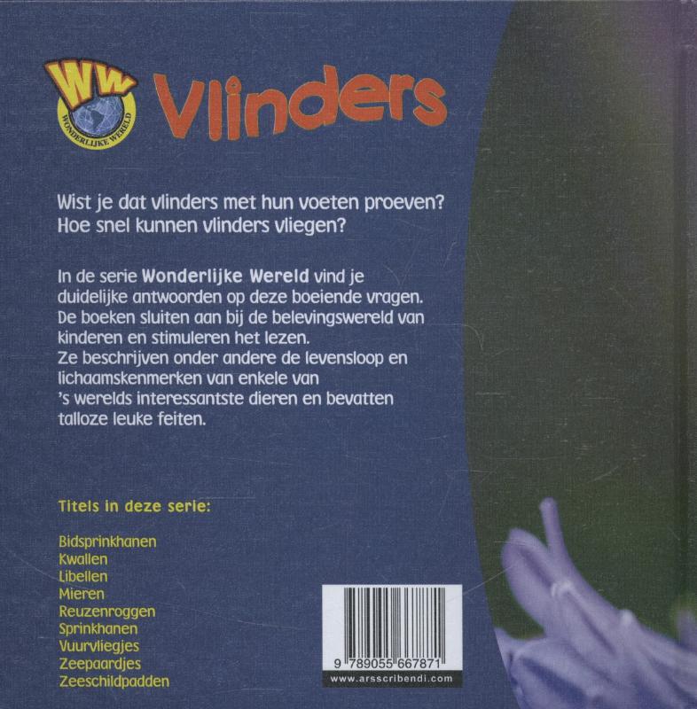 Achterkant van Vlinders