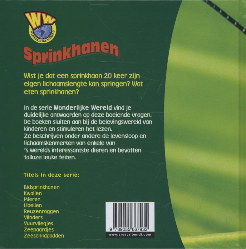 Achterkant van Sprinkhanen