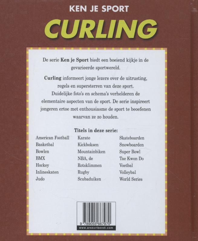 Achterkant van Curling