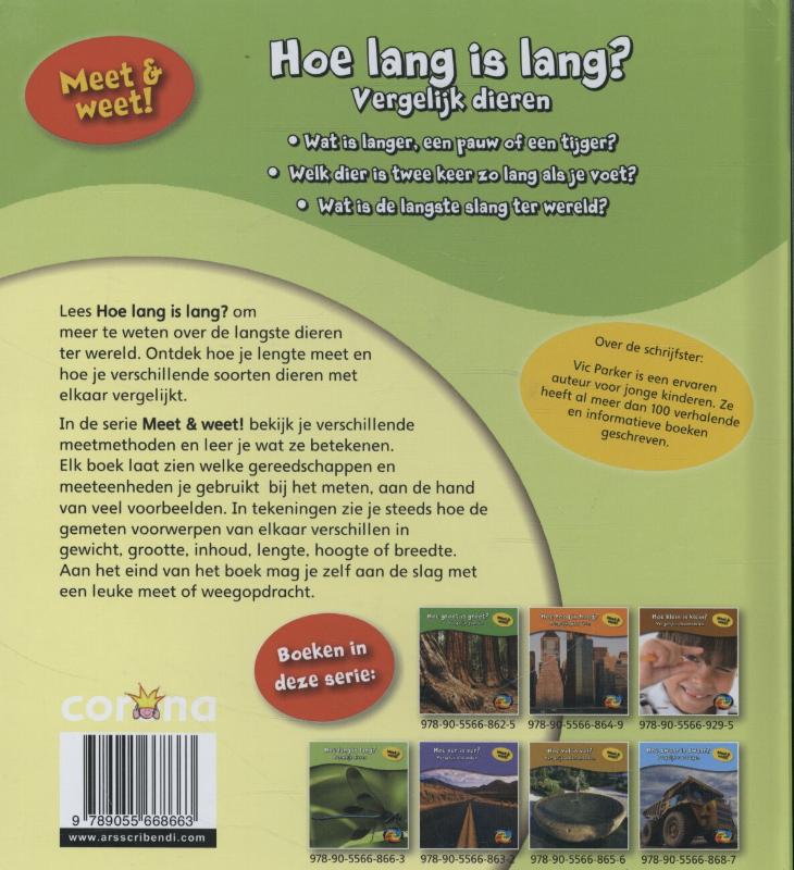 Achterkant van Hoe lang is lang?