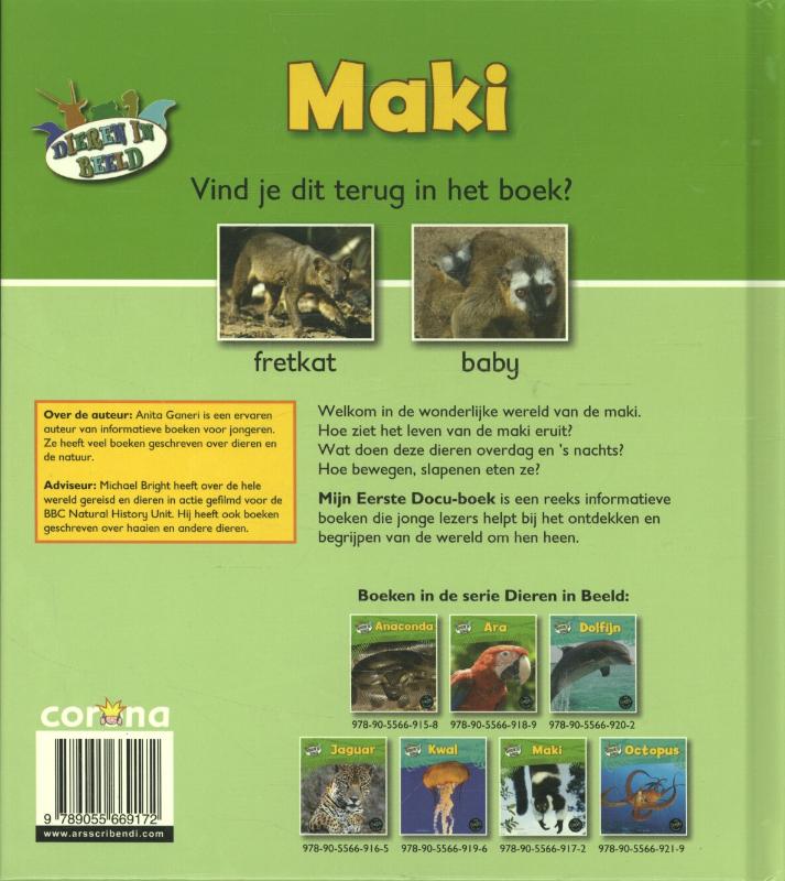 Achterkant van Maki