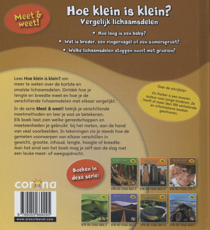 Achterkant van Hoe klein is klein?