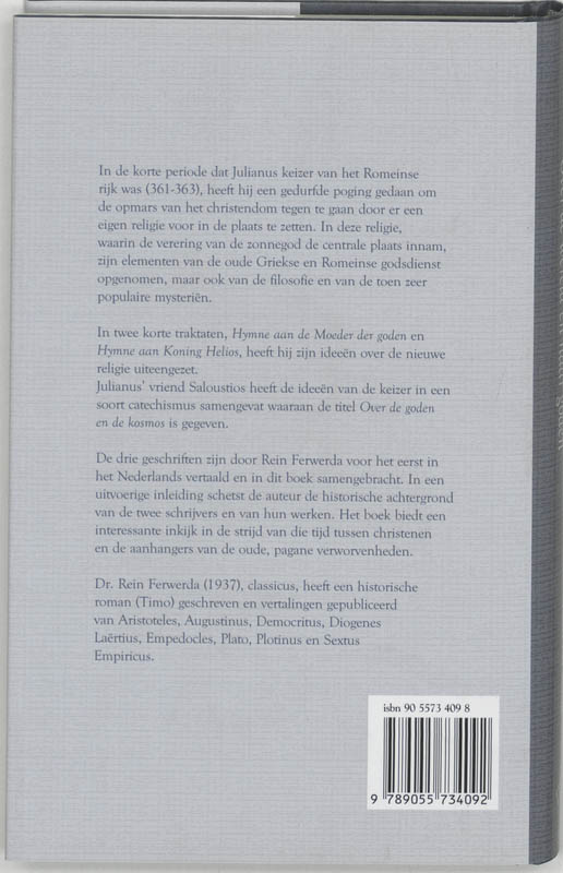 Achterkant van Keizer Julianus en Saloustios