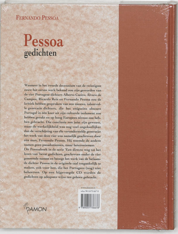 Achterkant van Pessoa