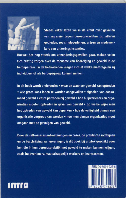 Achterkant van Omgaan met agressief gedrag