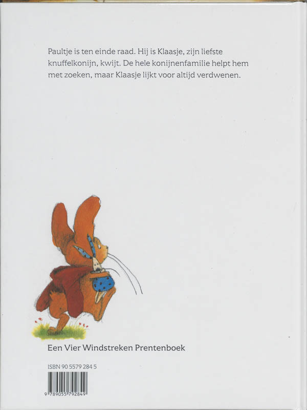 Achterkant van Paultje, waar is Klaasje?