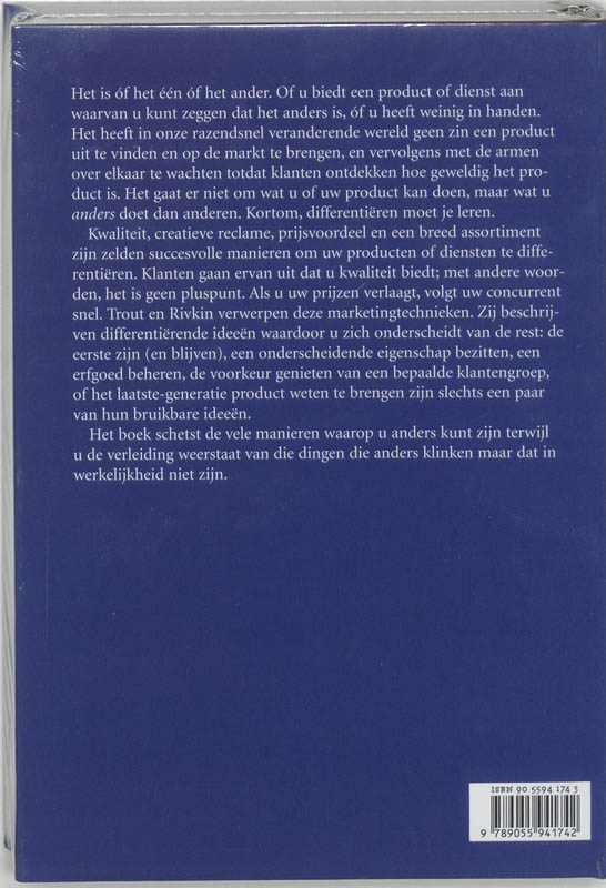 Achterkant van Differentieren moet je leren