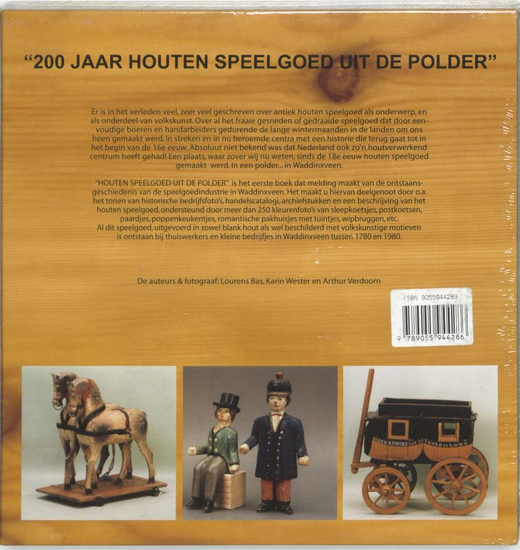 Achterkant van Speelgoed uit de polder