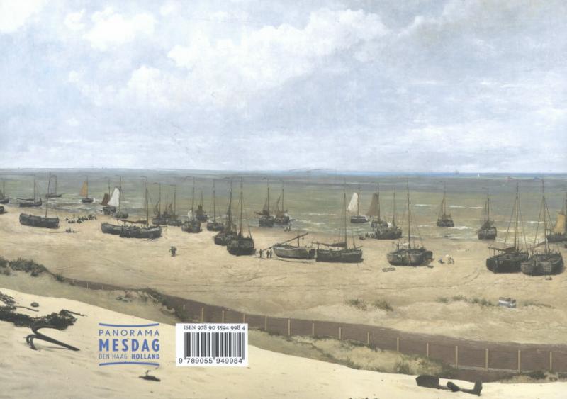 Achterkant van Panorama Mesdag album (Engelse versie)