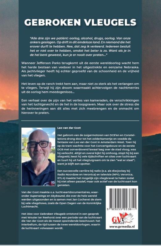 Achterkant van Gebroken Vleugels