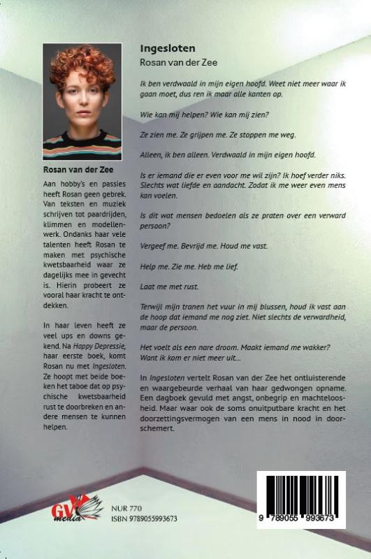 Achterkant van Ingesloten