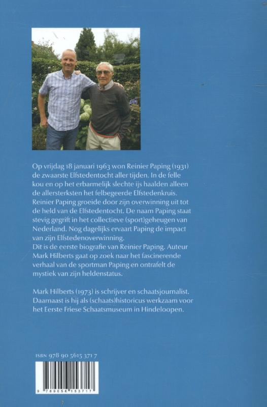 Achterkant van Reinier Paping