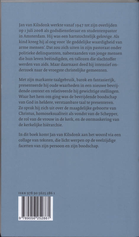 Achterkant van Jan van Kilsdonk