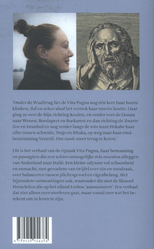 Achterkant van De odyssee van de Vita Pugna