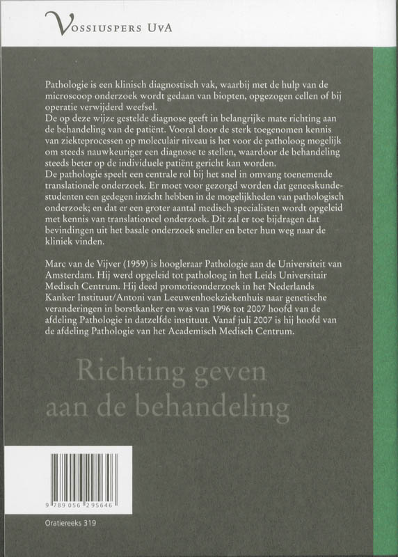 Achterkant van Richting geven aan de behandeling