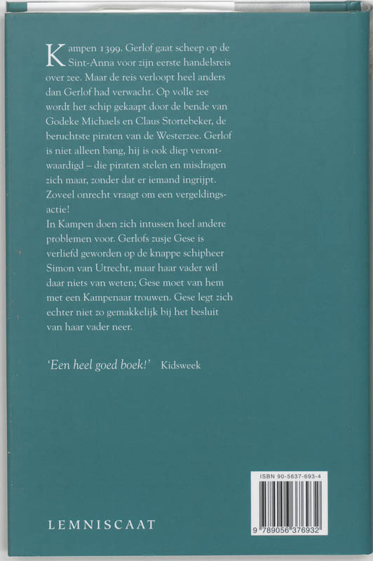 Achterkant van Gekaapt!