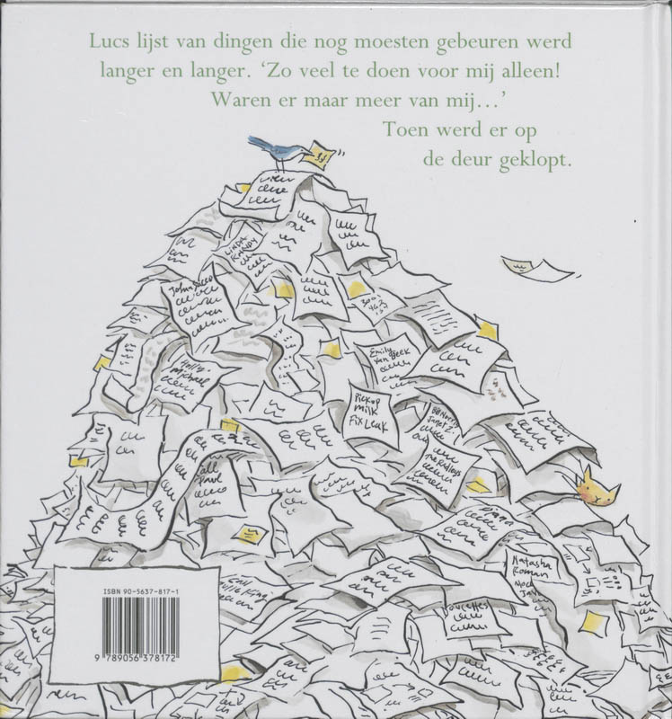 Achterkant van Meer van mij