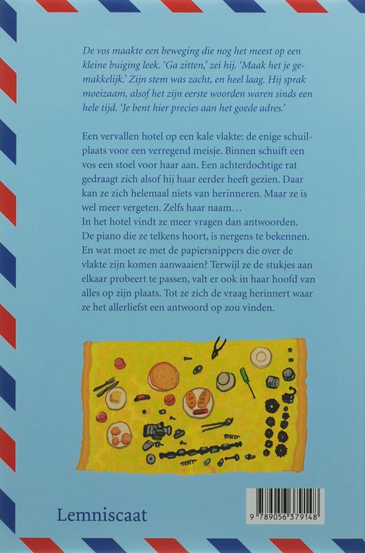 Achterkant van Vertrektijd