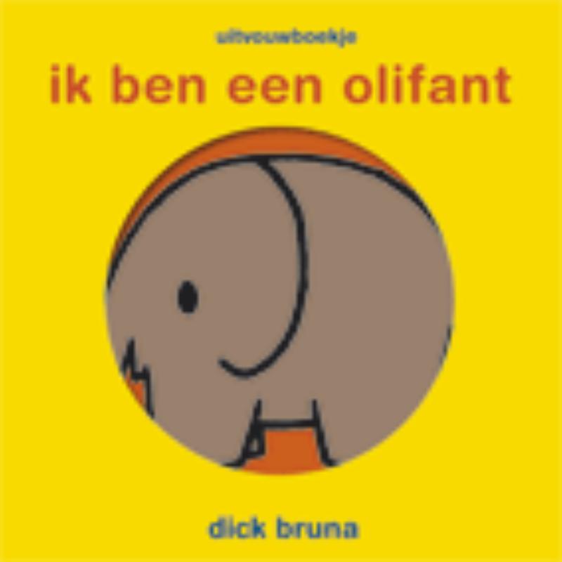 Achterkant van Ik ben een olifant