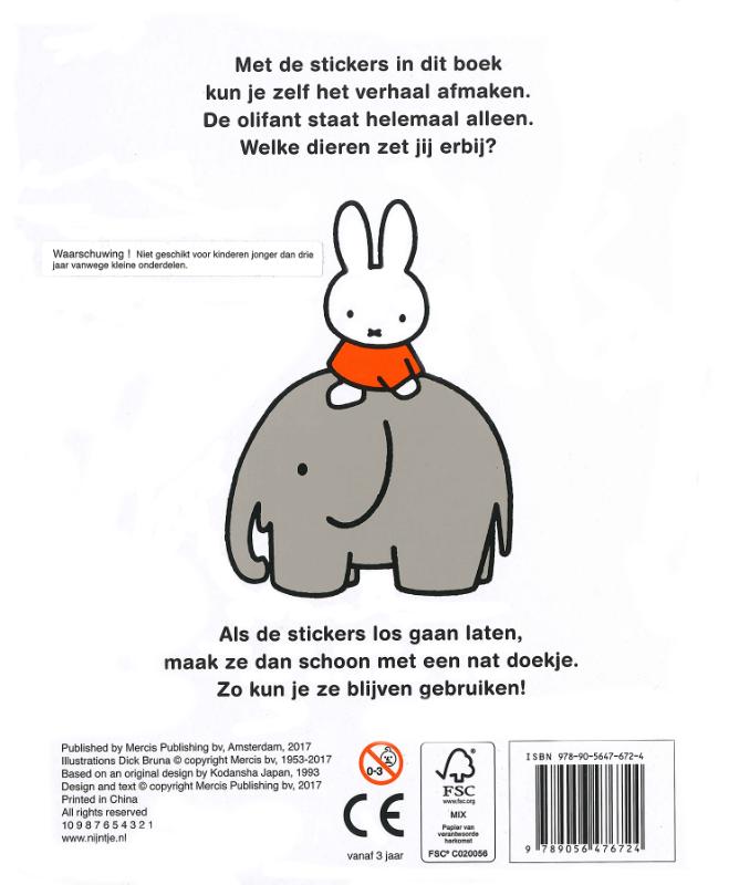 Achterkant van welke dieren zijn dat, nijntje?