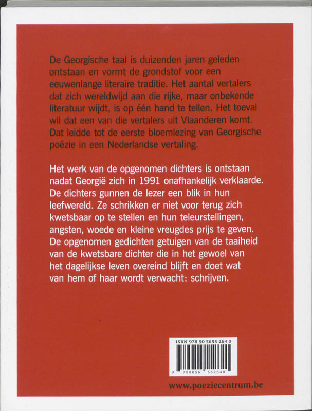 Achterkant van Geruisloos geraas