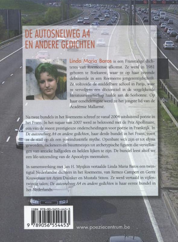 Achterkant van De autosnelweg a4 en andere gedichten