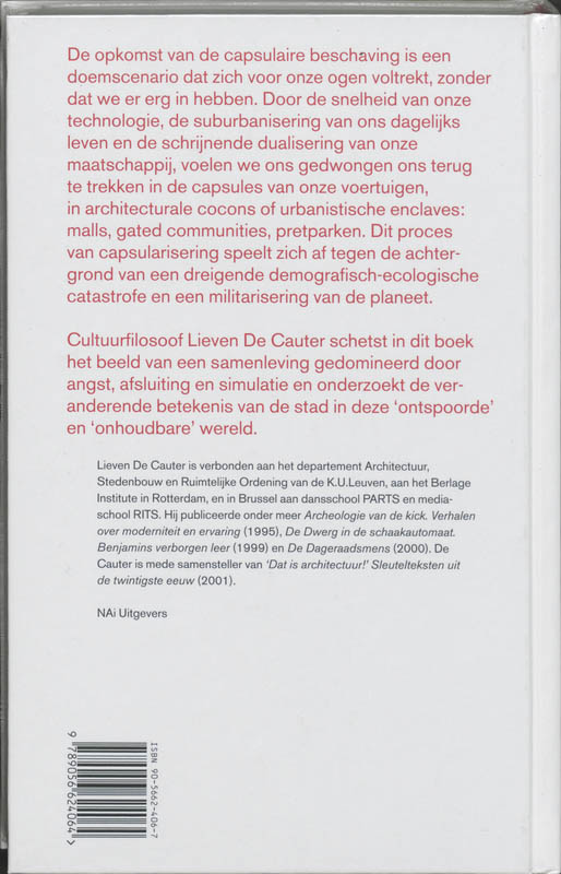 Achterkant van 3 De capsulaire beschaving