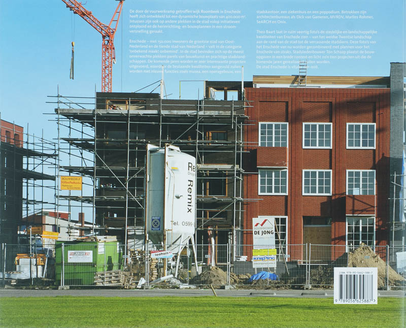 Achterkant van Bouwplaats Enschede