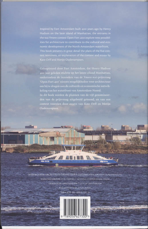 Achterkant van Waterfront Visies / Visions