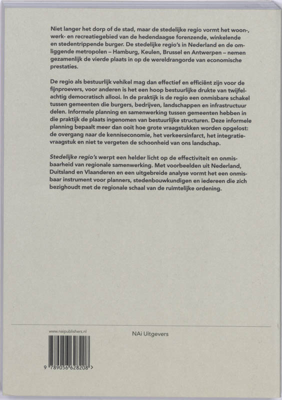 Achterkant van Stedelijke regio's
