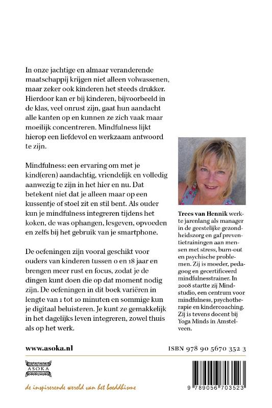 Achterkant van Mindfulness voor ouders