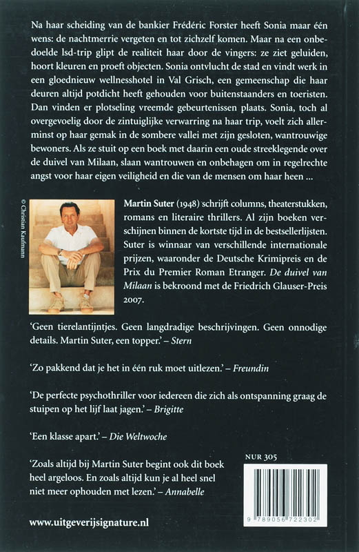 Achterkant van De duivel van Milaan
