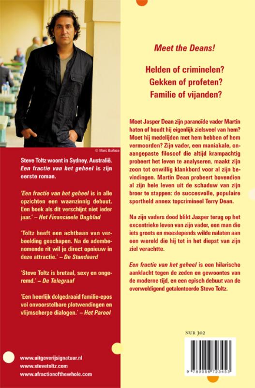 Achterkant van Een fractie van het geheel