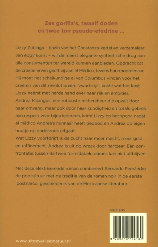 Achterkant van Zwart ijs
