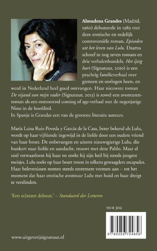 Achterkant van Episoden uit het leven van Lulu