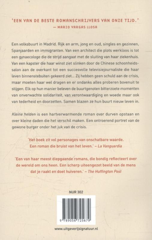 Achterkant van Kleine helden