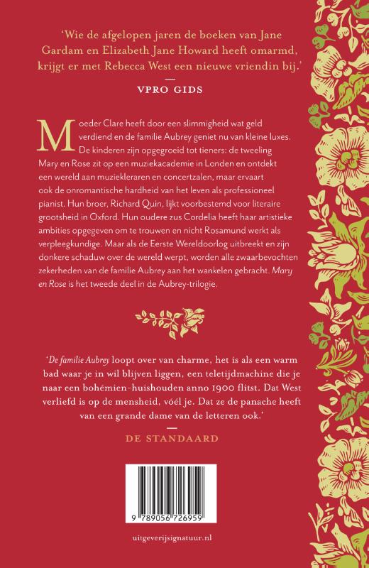Achterkant van Mary en Rose