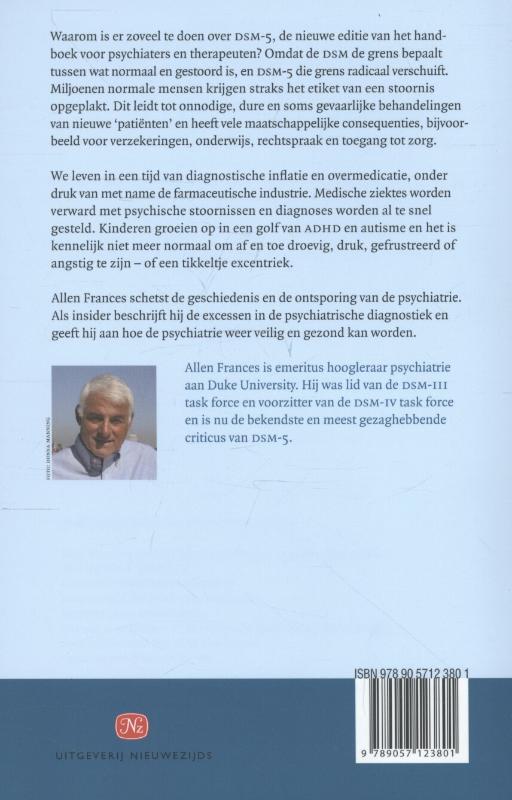 Achterkant van Terug naar normaal